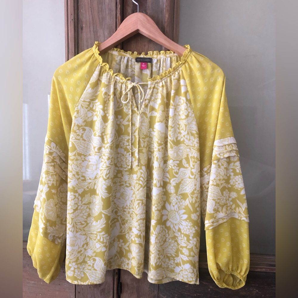 Vince Camuto Peasant Blouse